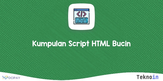 Kumpulan Script HTML Bucin