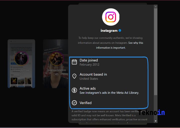 cara agar tahu pemilik akun fake di Instagram