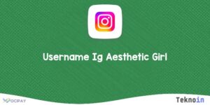 username Ig aesthetic girl