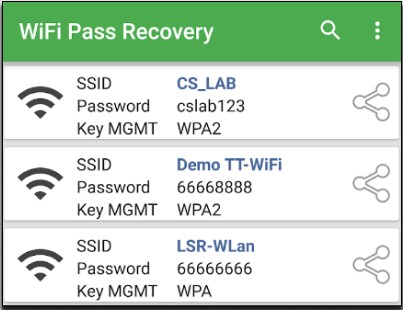 Wifi Pass Recovery