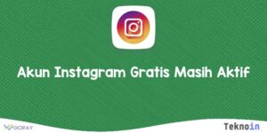 Akun Instagram Gratis Masih Aktif