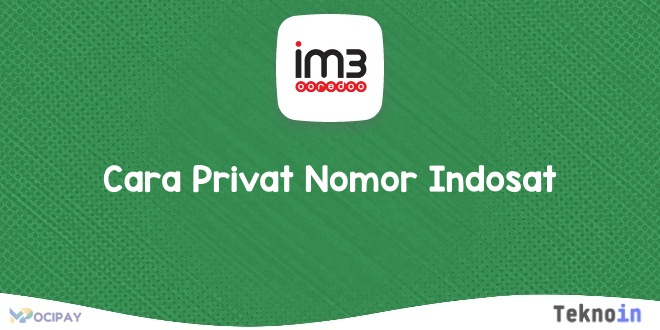 Cara private Nomor Indosat