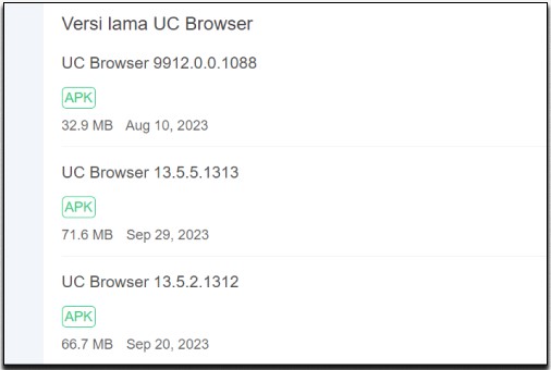 Wajib Download Aplikasi Uc Browser Terbaru dan Versi Lama
