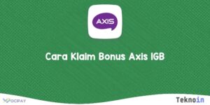 Cara Klaim Bonus Axis 1GB